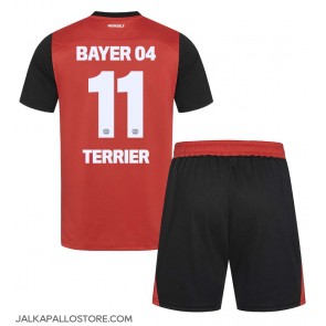 Bayer Leverkusen Martin Terrier #11 Kotipaita Lapsille 2024-25 Lyhythihainen (+ shortsit)